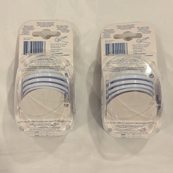 NWT Philips Avent Sealing Discs For Feeding Bottles, Storing Pumped Breastmilk - Picture 6 of 13